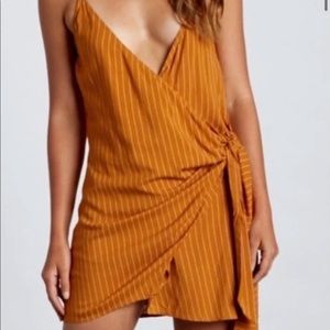 Wrap dress cotton candy LA